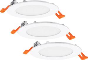 Osram Downlight Slim Set 3 x 120mm 3000K LED-es kültéri fali lámpa 8.00 W Fehér (4099854445903)