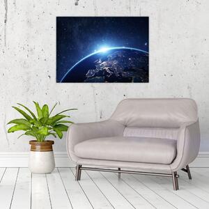 A Föld bolygó képe (70x50 cm)