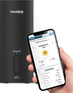 GARNI TECHNOLOGY GTway Plus WiFi időjárás állomás
