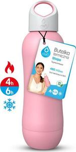 Thermo palack termosz Dafi Shape 480ml (rózsaszín)
