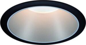 Paulmann 93407 Cole Coin Beépíthető lámpa LED 6 W Fekete, Ezüst