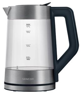 Sencor SWK 1795SS üveg vízforraló 1,7L hőmérséklet-szabályozással