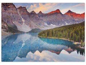 Kép - kanadai hegyi táj (70x50 cm)