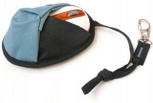 *Natec Impress Orange Black - Blue, czarno-niebieska torba na laptopa 15,4", IM-ORA-B-154