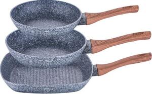 Hagyományos serpenyő Berlinger Haus FOREST LINE 20 cm-es, gránit bevonattal