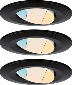 Paulmann 93096 Calla WhiteSwitch LED-es beépíthető lámpa LED 15 W Fekete (matt)