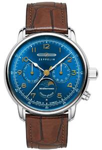 Zeppelin 9636-3 Mediterranee Moonphase Férfi Óra