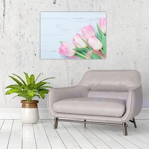 Kép - tulipán csokor (70x50 cm)