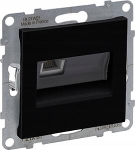 LEGRAND SUNO 721461 TELEFON ALJZAT 1xRJ11 FEKETE