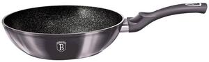 BERLINGERHAUS Carbon PRO Line Wok márvány felülettel, 28 cm
