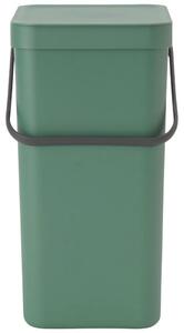 Brabantia Sort & Go Waste Bin 16 literes hulladékgyűjtő szemetes - Sötétzöld