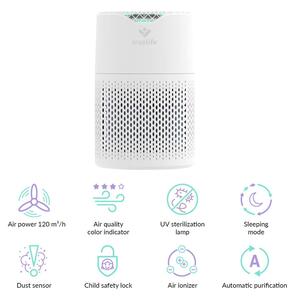 TrueLife P3 WiFi légtisztító UV lámpával és ionizátorral (TLAIRPP3)