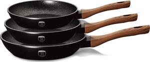Hagyományos serpenyő Berlinger Haus EBONY ROSEWOOD COLLECTION 20 cm-es