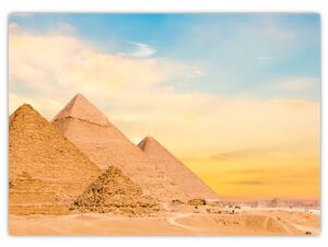 Az egyiptomi piramisok képe (70x50 cm)
