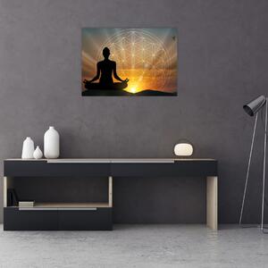 A meditáció képe (70x50 cm)