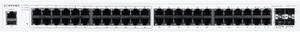 Fortinet FS-148F-POE hálózati kapcsoló L2 Gigabit Ethernet (10/100/1000) Ethernet-áramellátás (PoE) támogatása 1U Fehér