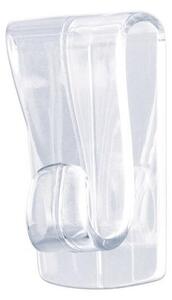 Tesa Powerstrips Átlátszó műanyag akasztó ragasztócsíkkal 2 db/csomag