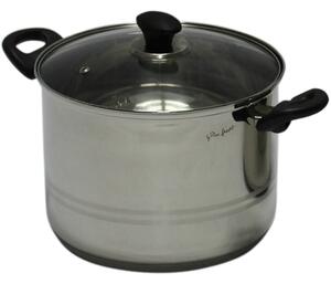 Lamart LTB2418 Leger 8.0L/24cm Lábas üveg fedővel - Inox