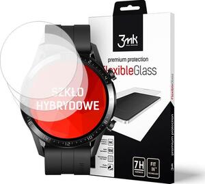 3mk Óra kijelző védőfólia FlexibleGlass hibrid üvegfólia 7H Huawei Watch GT 2 46mm