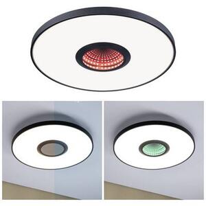 Paulmann (71038) Spaceglow LED-es mennyezeti lámpa LED 21 W Fekete (matt)