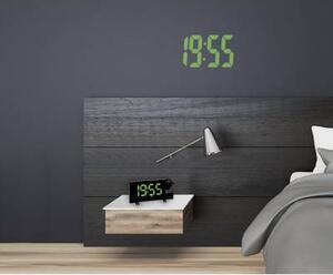 TFA Dostmann 60.5015.04 Kvarc Ébresztőóra Fekete