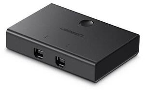 UGREEN 2portos KVM kapcsoló fekete (022586)