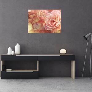 Rózsák képe (70x50 cm)