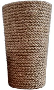 Adoni Jute flowerpot with insert, diameter 22cm, height 36cm (adoni36)
