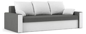 Nagy kanapé PANAMA modell 2 Szürke / fehér