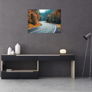 Kép - Kanyargós út (70x50 cm)