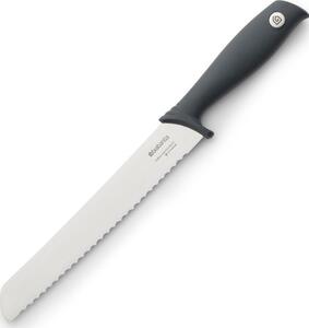 Brabantia Tasty+ Slice & Dice kenyérvágó kés, beépített ujjvédő, r.m. acél penge, műanyag markolat - 120626