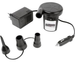 Gumimatrac pumpa 12V/230V szivargyújtós, Mannesmann