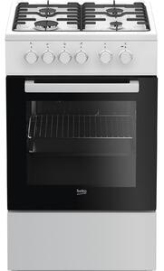 Beko FSS52020DW Szabadonálló tűzhely Elektromos Gáz Fehér
