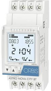 ORBIS Zeitschalttechnik ASTRO NOVA CITY 230 V Kalapsínes időkapcsoló óra Digitális 120 V/AC, 230 V/AC, 12 V/AC, 12 V/DC, 24 V/AC, 24 V/DC, 48 V/AC, 48 V/DC