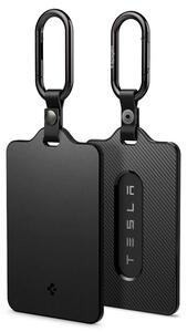 Kulcstartó tok Tesla kártyához, Spigen Card Holder Case 2 darabos csomag +