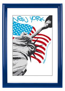 Dörr New York képkeret 10x15, kék