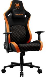 Cougar Defensor F gamer szék, fekete-narancs