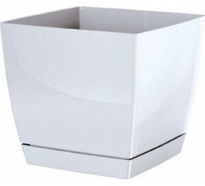 Virágcserép 210x210x192 Mm Fehér COUBI Prosperplast DUKP210-S449