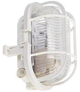 Deko Light Syrma Oval Weiß Kültéri mennyezeti lámpa, Kültéri fali lámpa Fehér (401011)