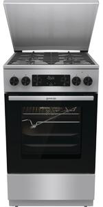 Gorenje GKS5C71XF Kombinált 4 zónás szabadonálló Gáz/Elektromos Tűzhely - Fehér