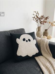 Sinsay - Halloweeni díszpárnahuzat domború szellemmotívummal - többszínű