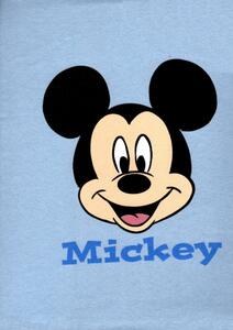 Disney pamut,gumis lepedő - Mickey (kék)
