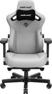 Anda Seat Kaiser 3 Pro XL Gamer Szék Szürke Szövet