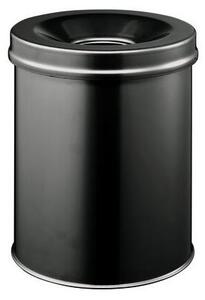 Fém szemeteskosár Durable 15 l fekete