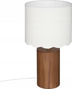 Lámpara De Mesa "vania" H50cm Marrón
