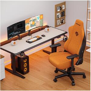 Anda Seat Kaiser 3E XL narancssárga szövet gamer szék