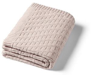 BabyOno Babatakaró Organikus Pamut Kötött 75x100 cm Bézs 1647/03