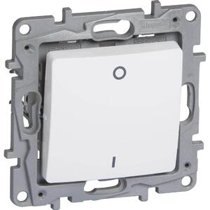 Legrand 764517 Niloé fehér kétpólusú kapcsoló