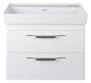 TMP LUX 60 fali fürdőszobabútor - CeraStyle SHARP 37100 mosdóval - 60 x 48 cm