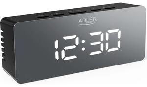 Adler AD 1189B Ébresztőóra - Fekete